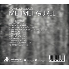 MEHMET GÜRELİ - ZAMBONİ SOKAĞI (2017) - CD ADA MÜZİK SIFIR