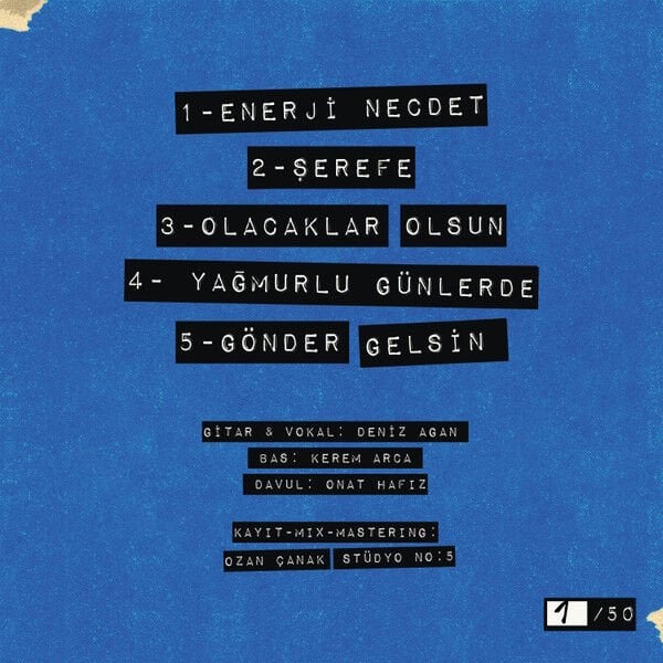 VAHŞİ ÇİÇEK – VAHŞİ ÇİÇEK (2026) - CDR EP BLUE LIMITED EDITION SIFIR
