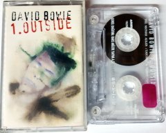 DAVID BOWIE - 1. OUTSIDE (1995) RAKS CASSETTE MADE IN TURKEY ''USED''