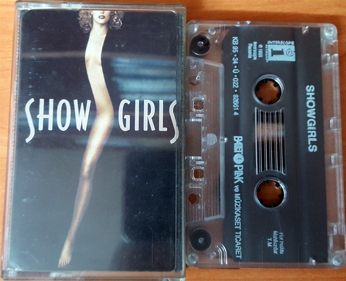 SHOWGIRLS - SOUNDTRACK (1995) BALET CASSETTE MADE IN TURKEY ''USED''