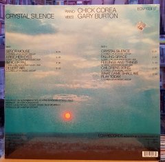 GARY BURTON CHICK COREA - CRYSTAL SILENCE (1973) LP 180GR ECM RECORDS SIFIR PLAK