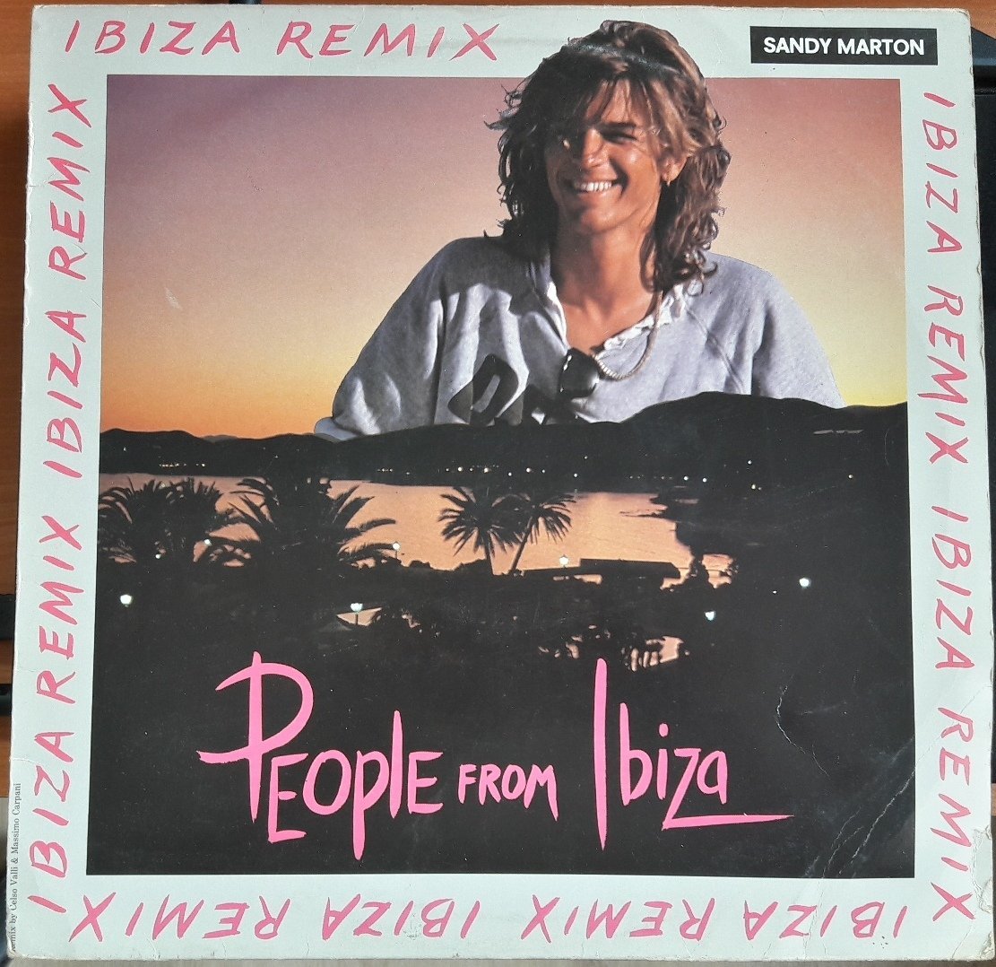 SANDY MARTON - PEOPLE FROM IBIZA (1984) 12'' MAXI SINGLE PLAK 2.EL