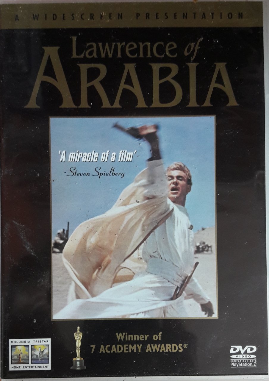 LAWRENCE OF ARABIA - ARABİSTANLI LAWRENCE - ALEC GUINNESS - ANTHONY QUINN - DAVID LEAN - 2DVD 2.EL