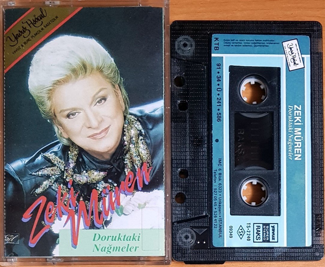 ZEKİ MÜREN - DORUKTAKİ NAĞMELER (1991) YAVUZ ASÖCAL KASET 2.EL