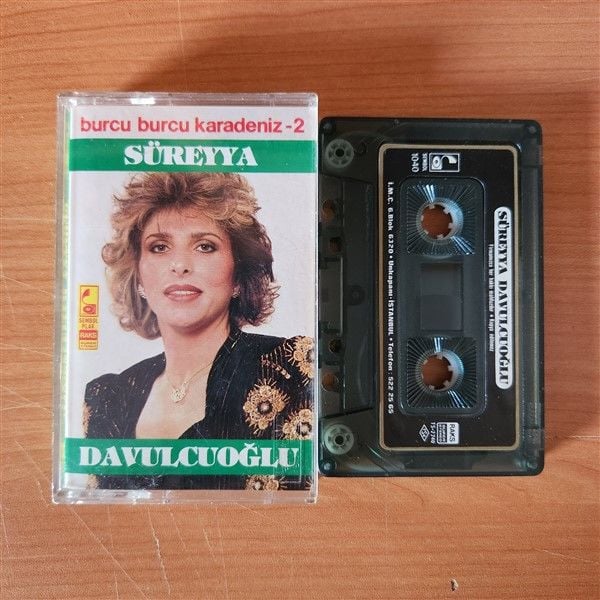 SÜREYYA DAVULCUOĞLU - BURCU BURCU KARADENİZ 2 - KASET 2.EL