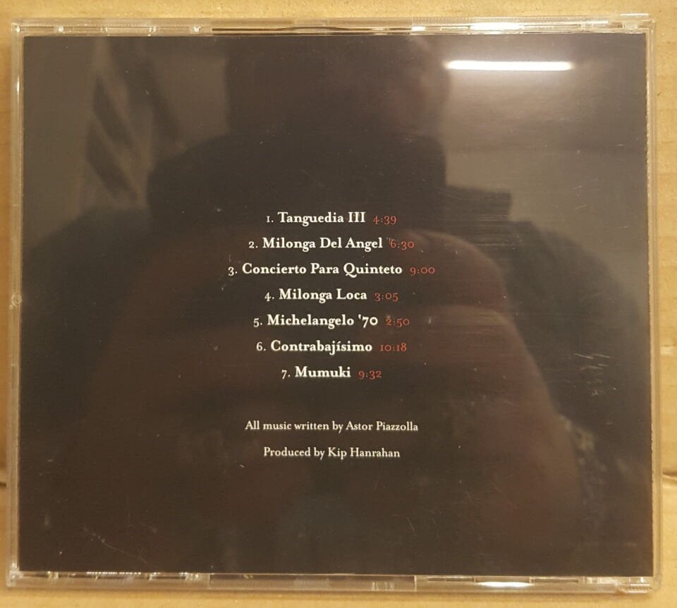ASTOR PIAZZOLLA - TANGO ZERO HOUR (1986) - CD 1998 NONESUCH EDITION MADE IN GERMANY 2.EL