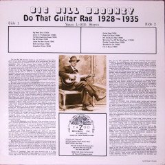BIG BILL BROONZY - DO THAT GUITAR RAG 1928-1935 (1972) - LP COMPILATION 2007 EDITION SIFIR PLAK