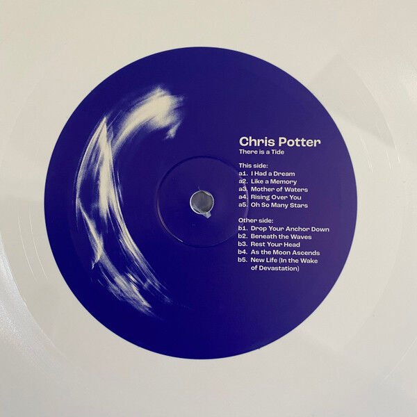 CHRIS POTTER - THERE IS A TIDE (2020) - LP WHITE COLOURED EDITION SIFIR PLAK