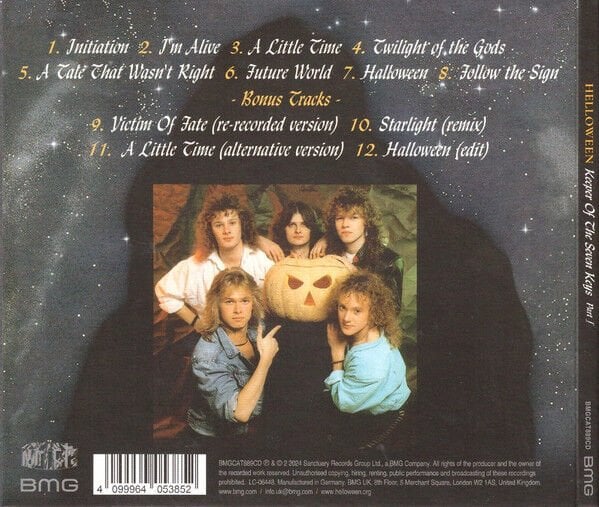 HELLOWEEN – KEEPER OF THE SEVEN KEYS - PART I (1987) - CD REMASTERED 2024 REISSUE DIGISLEEVE AMBALAJINDA SIFIR