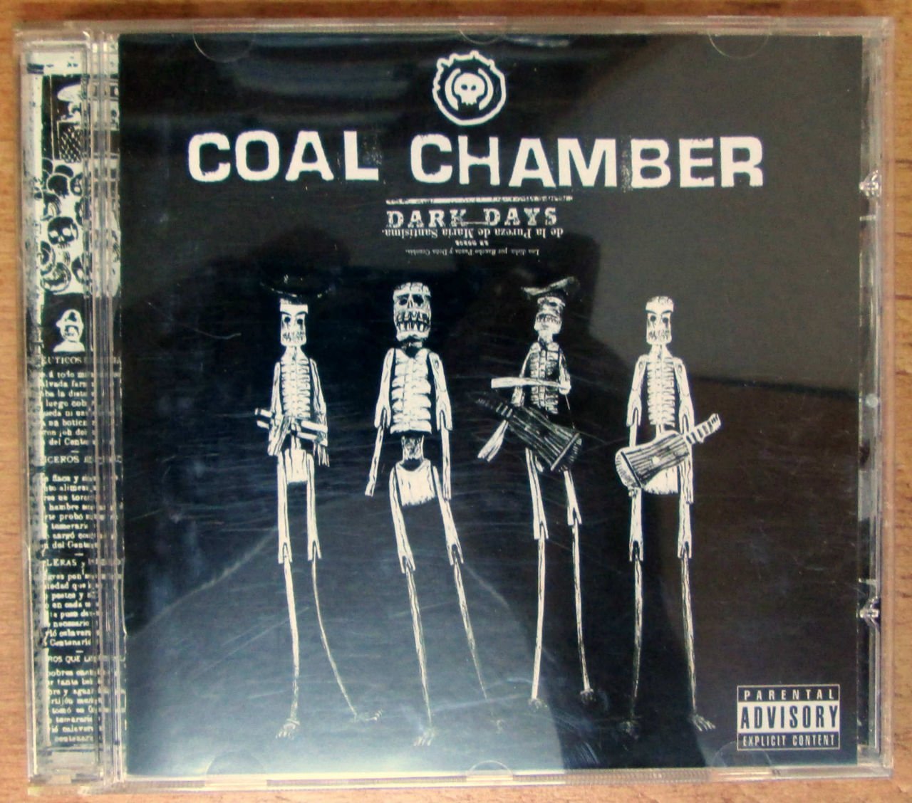 COAL CHAMBER - DARK DAYS CD 2.EL
