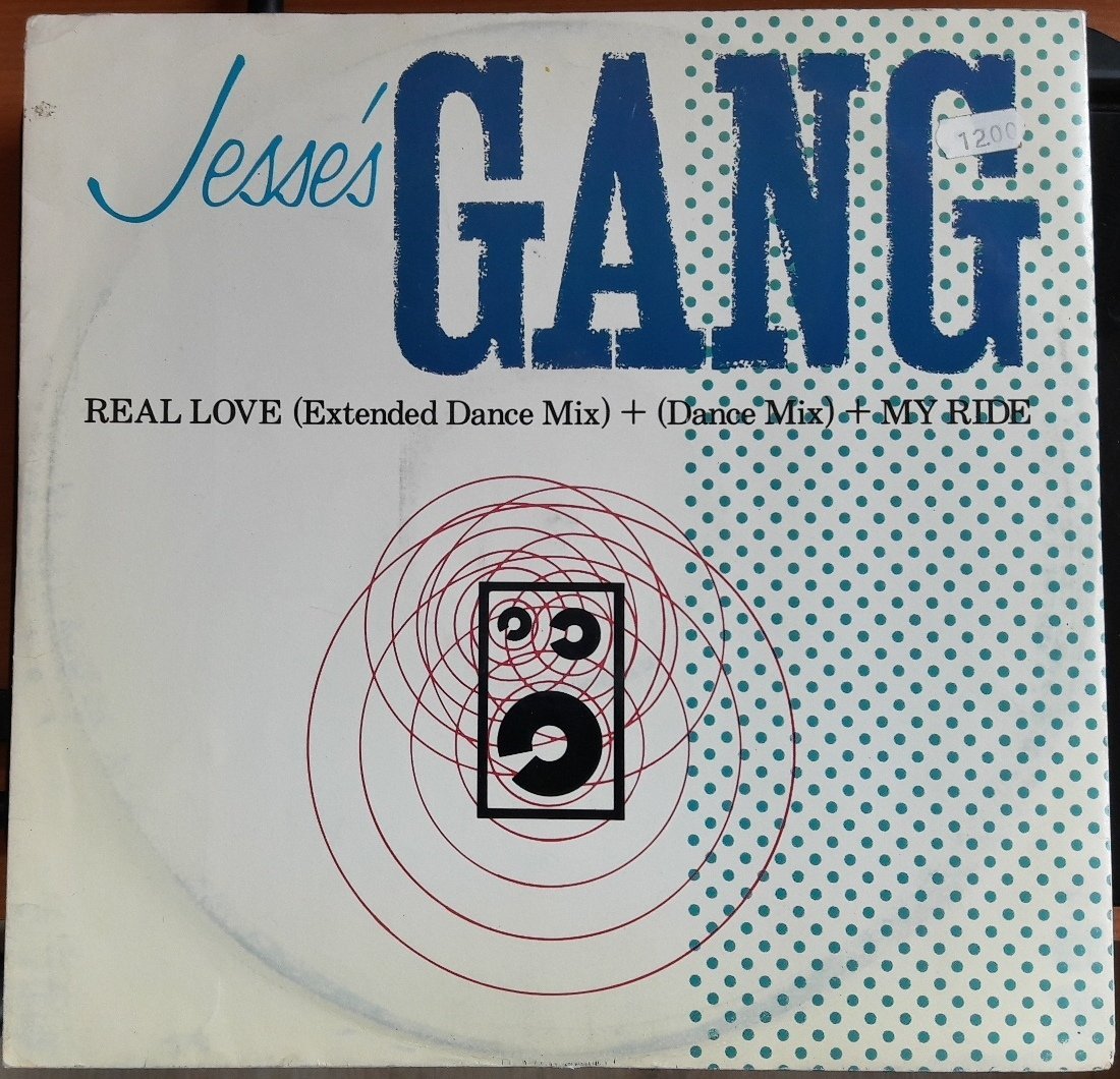 JESSE'S GANG - REAL LOVE (1986) 12'' MAXI SINGLE PLAK 2.EL