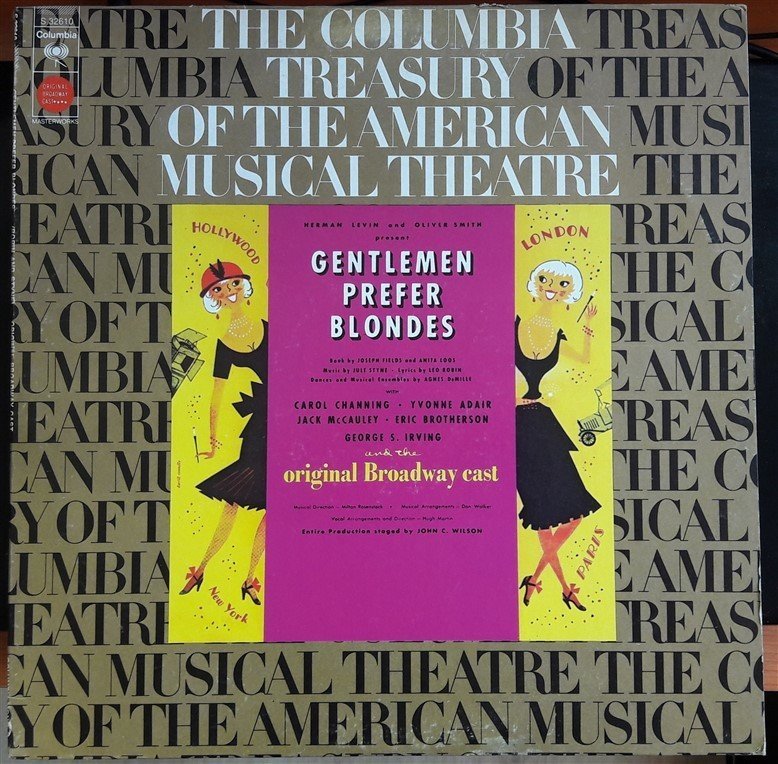 GENTLEMEN PREFER BLONDES - ORIGINAL BROADWAY CAST - 2.EL PLAK