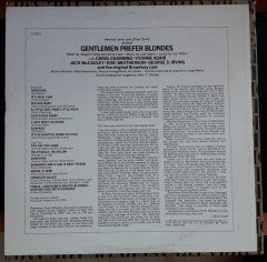 GENTLEMEN PREFER BLONDES - ORIGINAL BROADWAY CAST - 2.EL PLAK