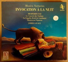 INVOCATION A LA NUIT /MUSICA NOTTURNA JORDI SAVALL (2008) 2CD + 132 PAGES BOOKLET ALIA VOX 2.EL