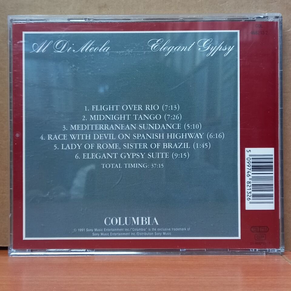 AL DI MEOLA - ELEGANT GYPSY (1991) - CD 2.EL