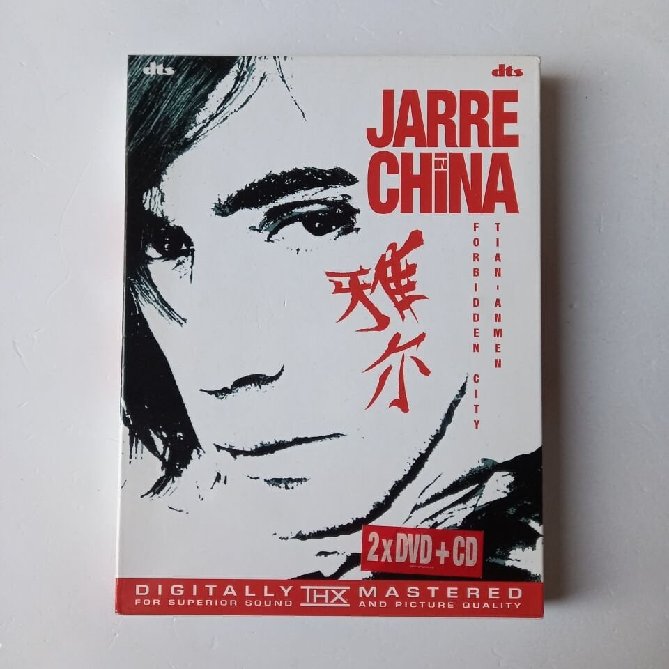 JARRE IN CHINA - FORBIDDEN CITY - TIAN ANMEN - 2DVD + CD 2.EL
