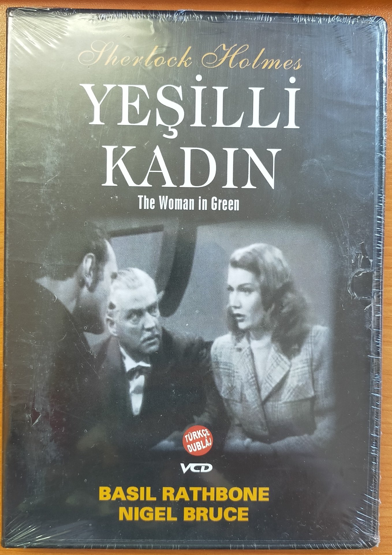 SHERLOCK HOLMES - YEŞİLLİ KADIN - THE WOMAN IN GREEN - VCD SIFIR