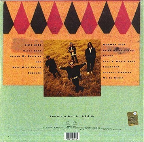 R.E.M - OUT OF TIME (1991) - LP 180GR 2016 EDITION SIFIR PLAK