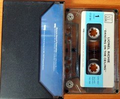 LIONEL RICHIE - DANCING ON THE CEILING (1986) MMY CASSETTE MADE IN TURKEY ''USED'' PAPER LABEL
