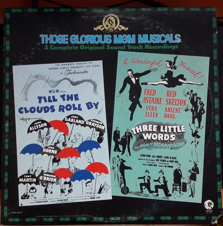 TILL THE CLOUDS ROLL BY / THREE LITTLE WORDS - MGM MUSICALS - 2.EL 2PLAK