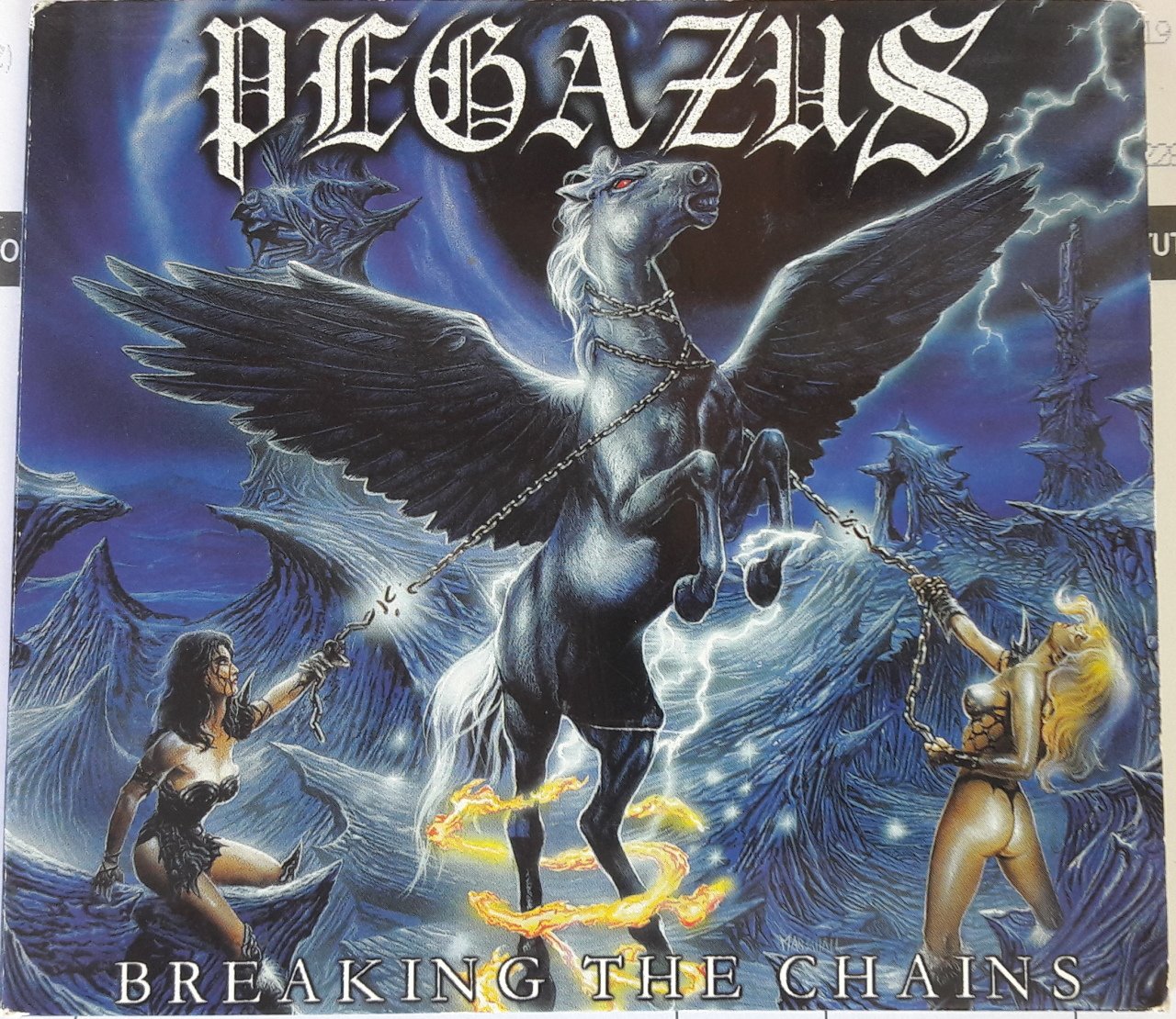 PEGAZUS - BREAKING THE CHAINS (1999) - CD POWER METAL DIGIPACK 2.EL
