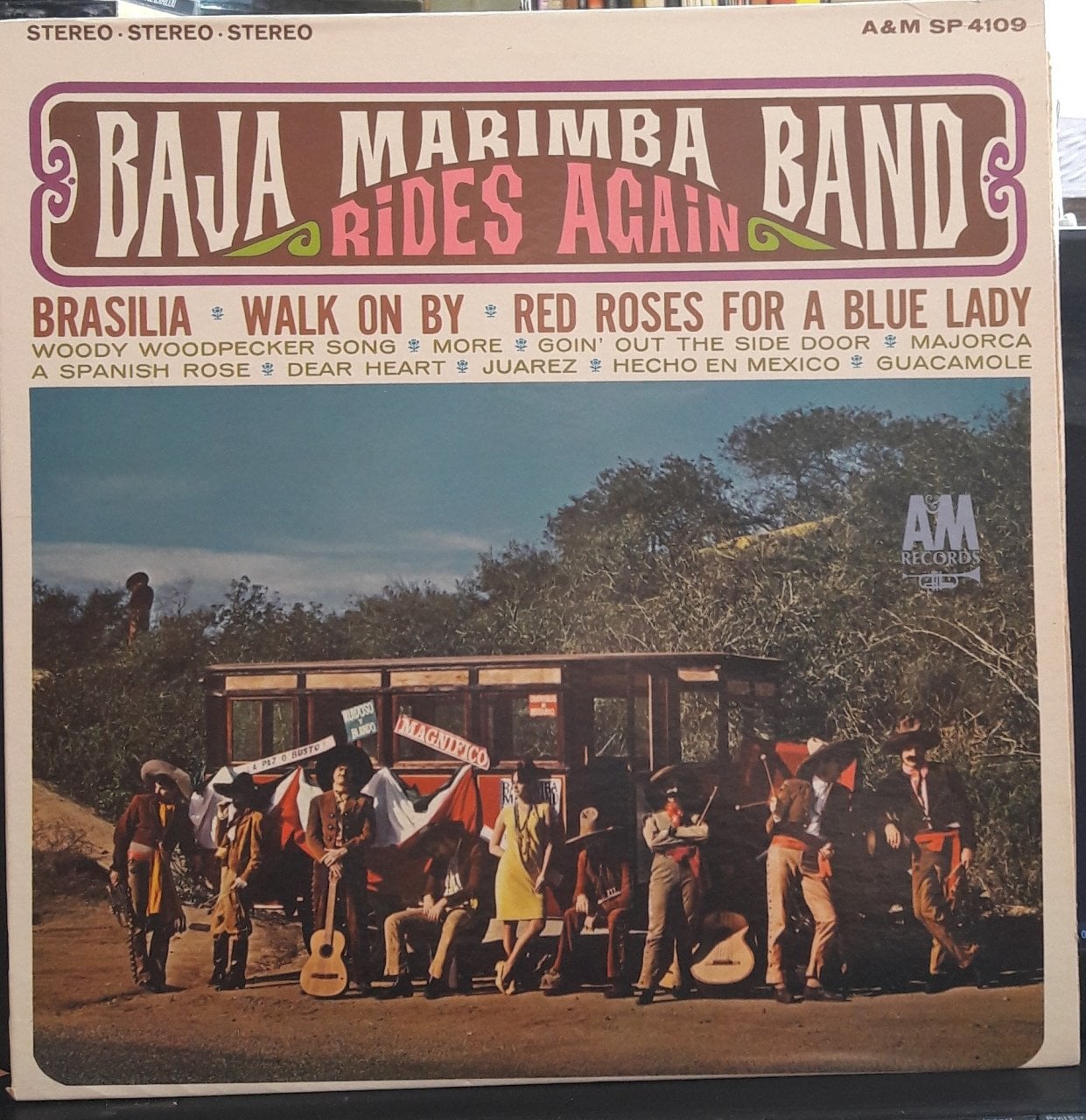 BAJA MARIMBA BAND - RIDES AGAIN - PLAK 2.EL