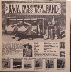 BAJA MARIMBA BAND - RIDES AGAIN - PLAK 2.EL
