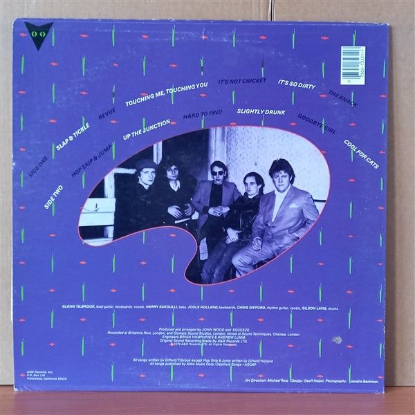 SQUEEZE – COOL FOR CATS (1982) - LP 2. EL PLAK