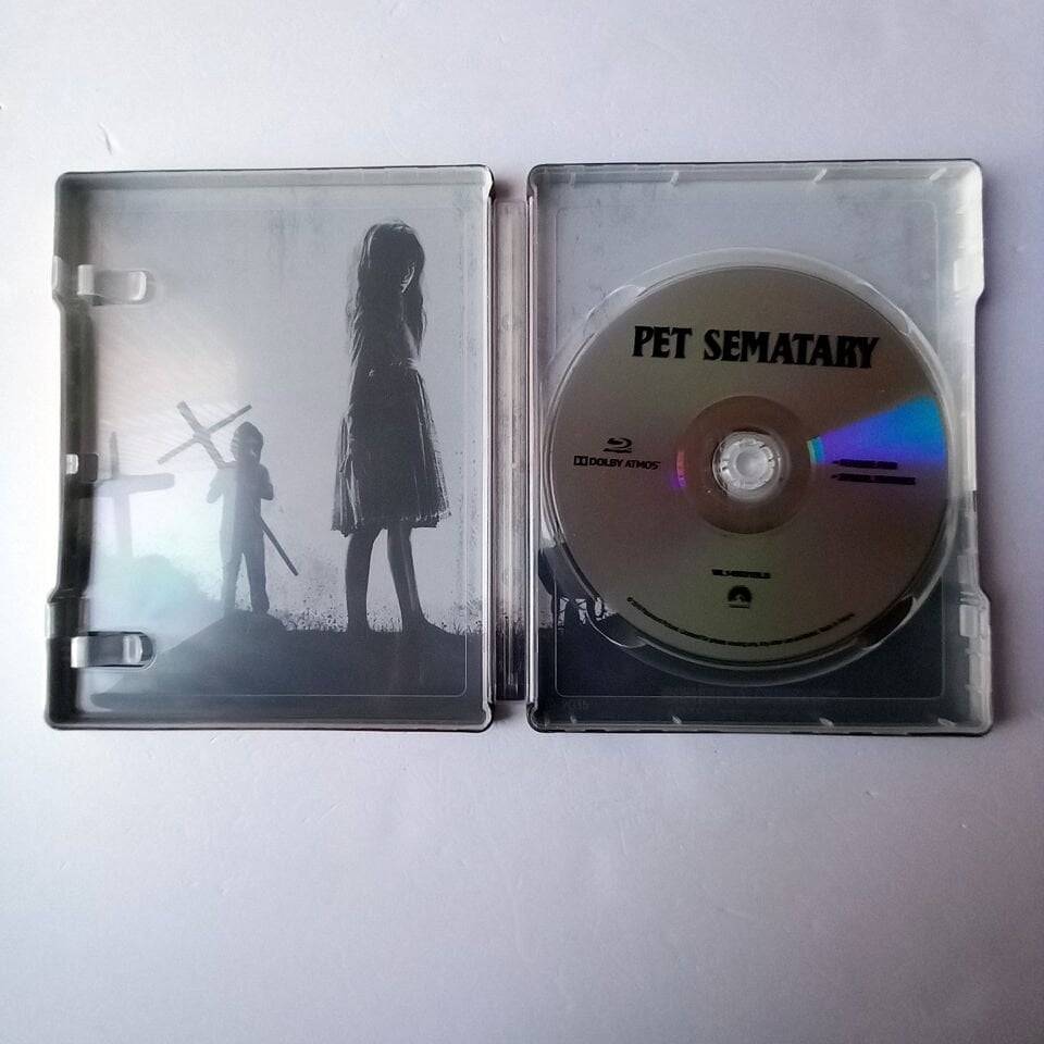 PET SEMATARY - DALE MIDKIFF, DALE CROSBY - YÖN.: MARY LAMBERT - BLU-RAY  STEELBOOK METAL KUTU 2.EL TÜRKÇE ALTYAZI YOKTUR