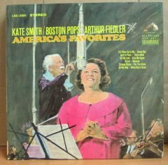 BOSTON POPS A. FIEDLER KATE SMITH LP 2.EL