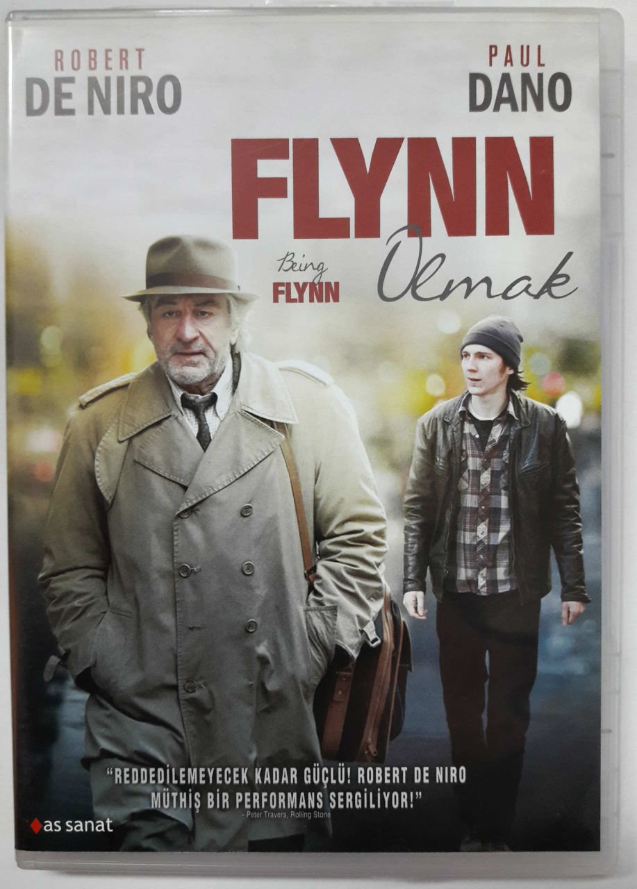 FLYNN OLMAK - BEING FLYNN - ROBERT DE NIRO - PAUL DANO - DVD 2.EL