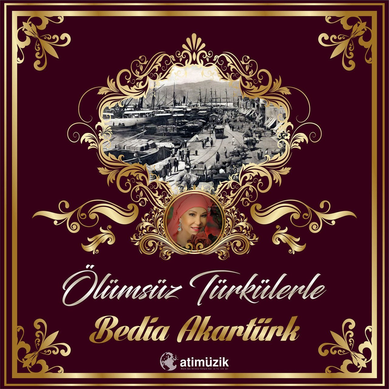 BEDİA AKARTÜRK - ÖLÜMSÜZ TÜRKÜLERLE - LP SIFIR
