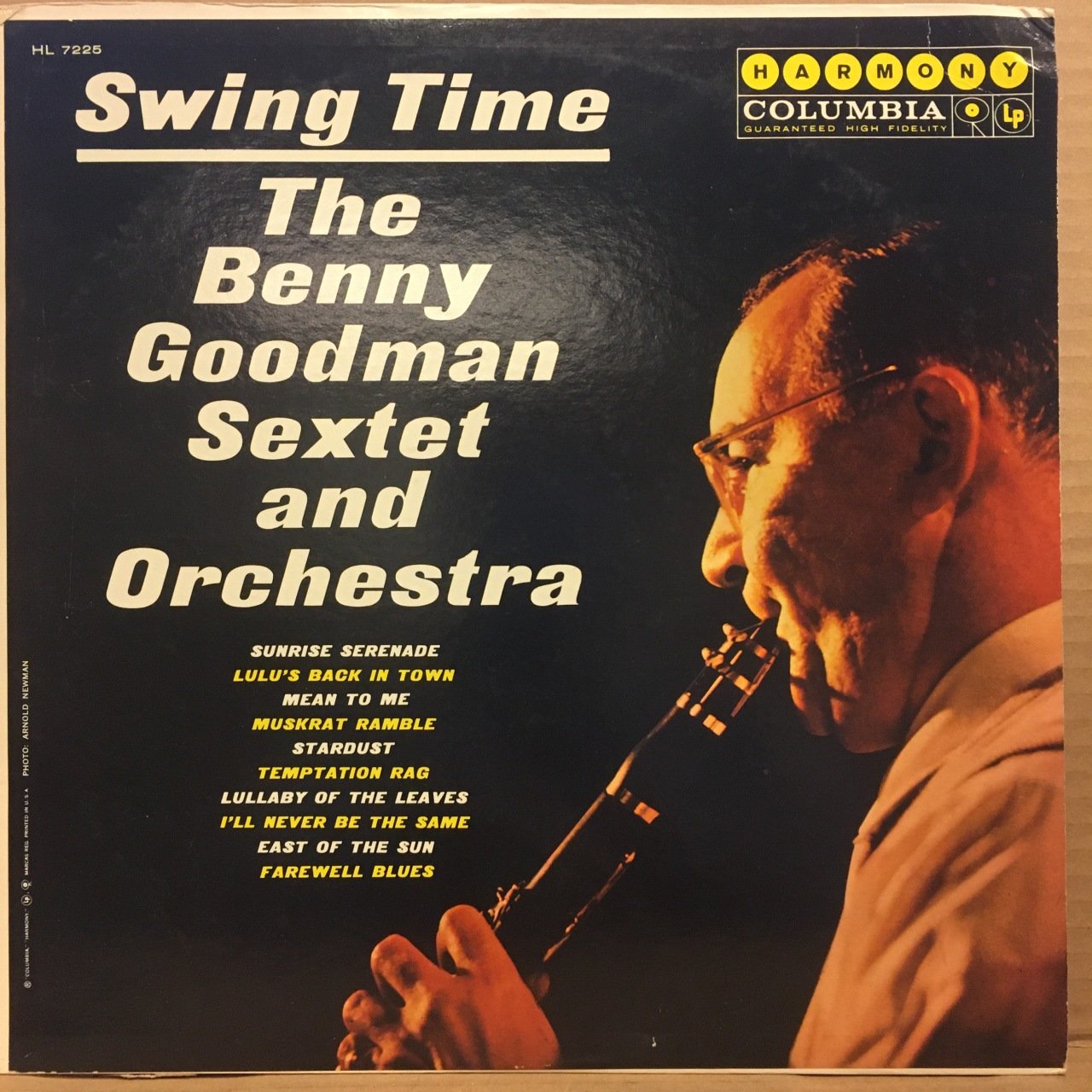 BENNY GOODMAN SEXTET AND ORCHESTRA - SWING TIME 2.EL PLAK