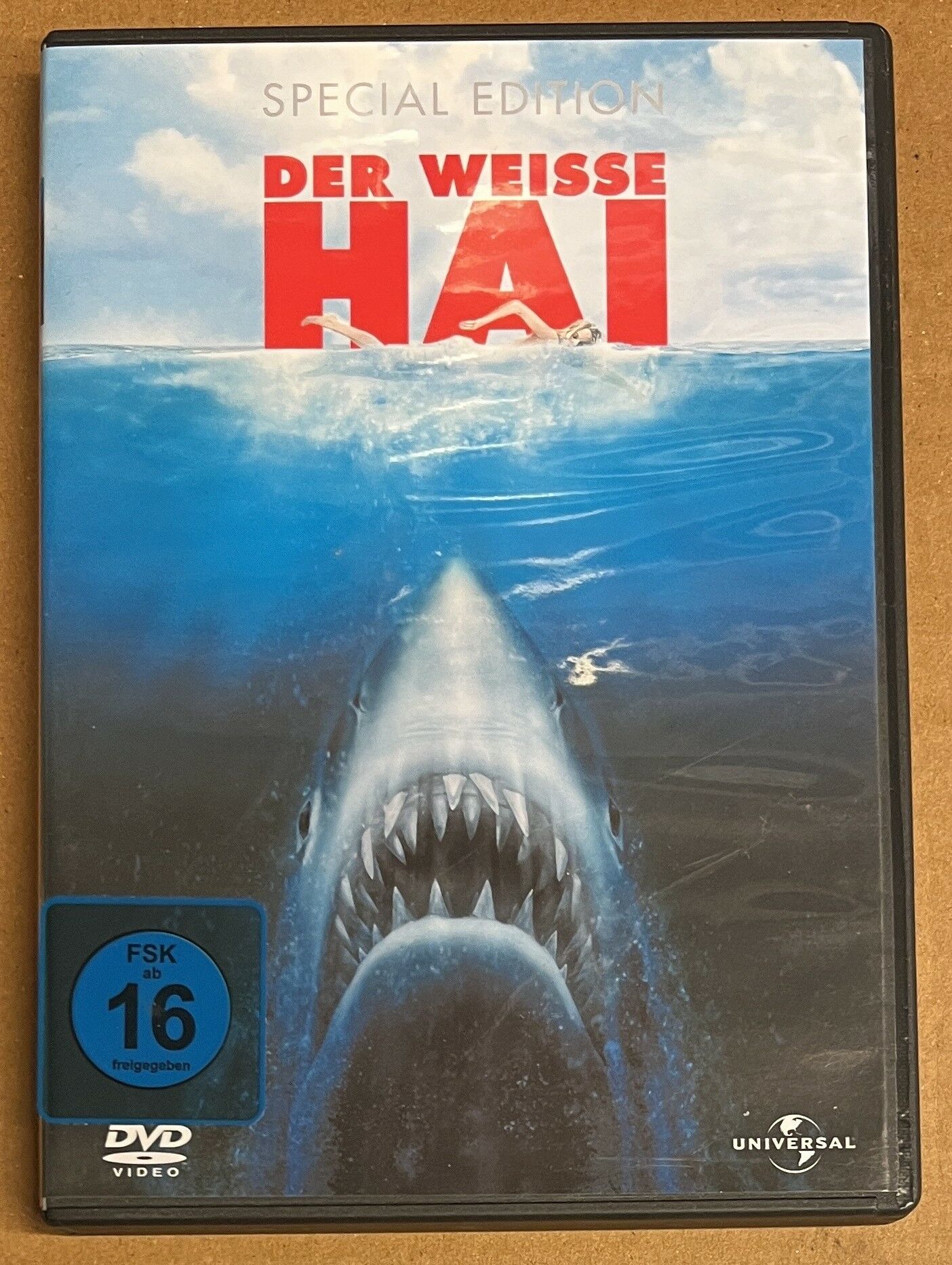 JAWS (1976) - STEVEN SPIELBERG - DVD 2.EL TÜRKÇE ALTYAZI YOKTUR