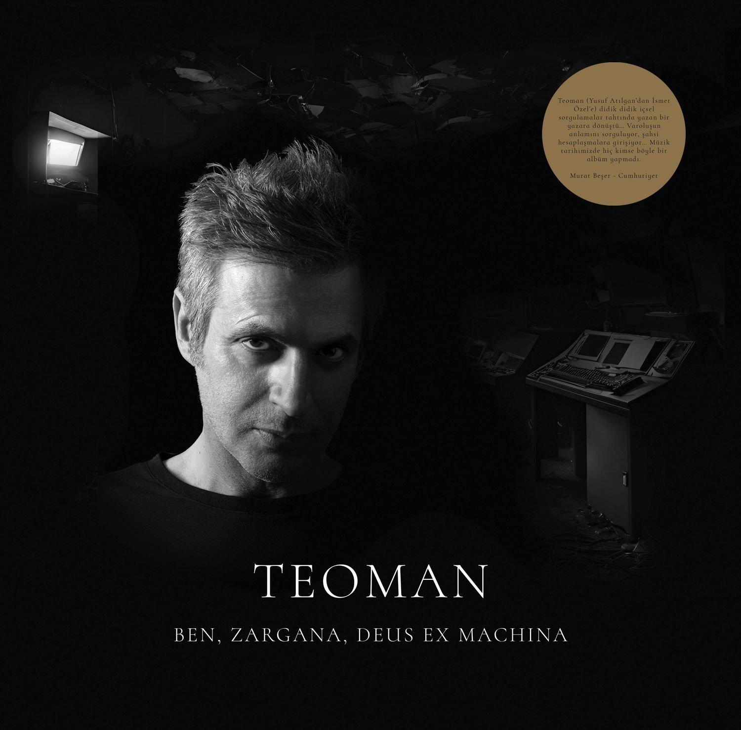 TEOMAN - BEN ZARGANA DEUX EX MACHINA (2023) - 2LP + 34 SAYFA KİTAPÇIK 2025 BASIM LIMITED EDITION DELUXE BOX SIFIR PLAK