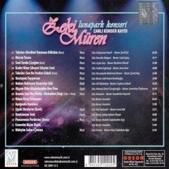 ZEKİ MÜREN - LUNAPARK KONSERİ - CD 2009 2.EL