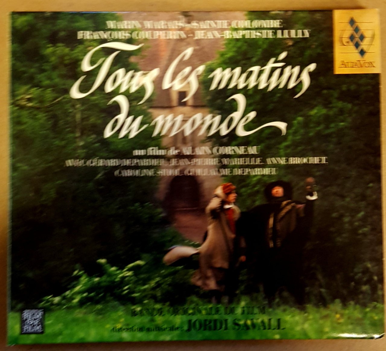 DÜNYANIN BÜTÜN SABAHLARI / TOUT LES MATINS DU MONDE SOUNDTRACK JORDI SAVALL (2006) CD ALIA VOX DIGIPACK 2.ELALIA VOX 2.EL