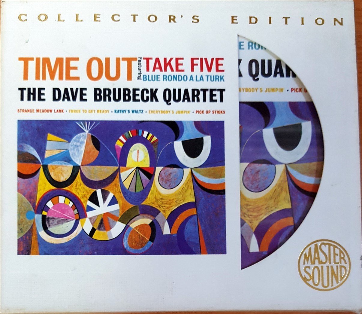 THE DAVE BRUBECK QUARTET - TIME OUT (1959) 1992 LIMITED EDITION GOLD CD 2.EL