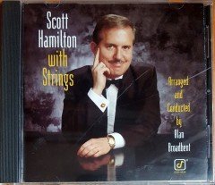 SCOTT HAMILTON - WITH STRINGS / ARRANGED AND CONDUCTED BY ALAN BROADBENT (1993) CONCORD JAZZ CD 2.EL
