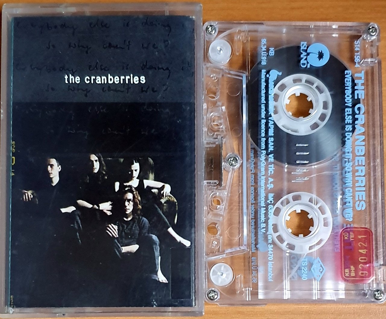 THE CRANBERRIES - EVERYBODY ELSE IS DOING IT, SO WHY CAN'T WE? (1995) - KASET RAKS 2.EL