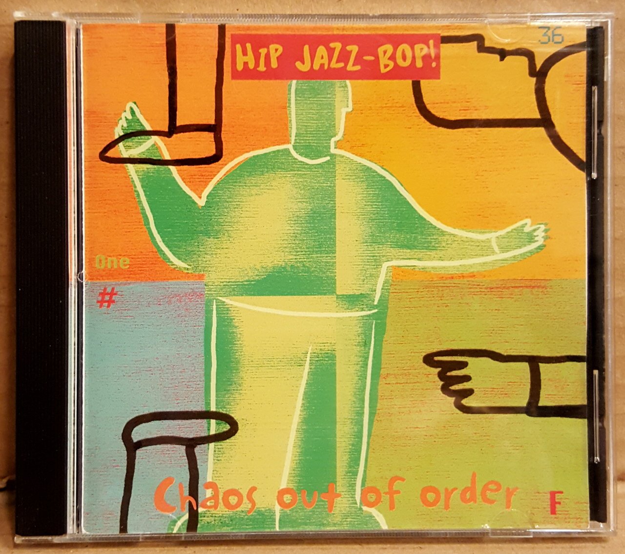 HIP JAZZ-BOP - CHAOS OUT OF ORDER V/A (1999) - CD BEN WEBSTER SONNY STITT KENNY DORHAM ZOOT SIMS MONK GRAPELLI 2.EL