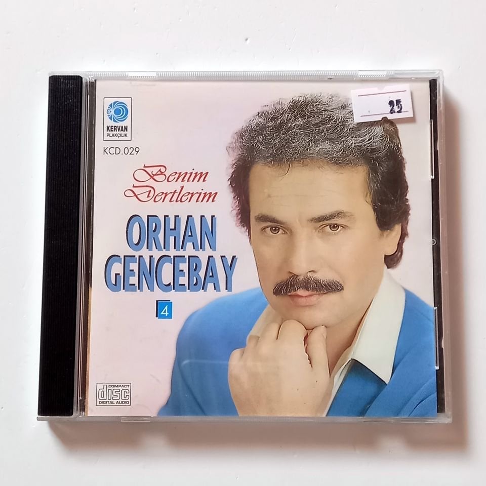 ORHAN GENCEBAY - BENİM DERTLERİM - CD KERVAN PLAKÇILIK 2.EL