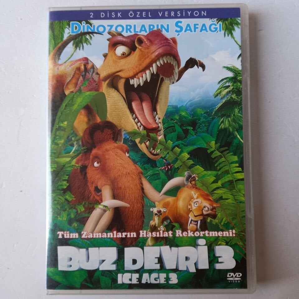 BUZ DEVRİ 3: DİNOZORLARIN ŞAFAĞI / ICE AGE 3: DAWN OF THE DINOSAURS - DVD 2.EL
