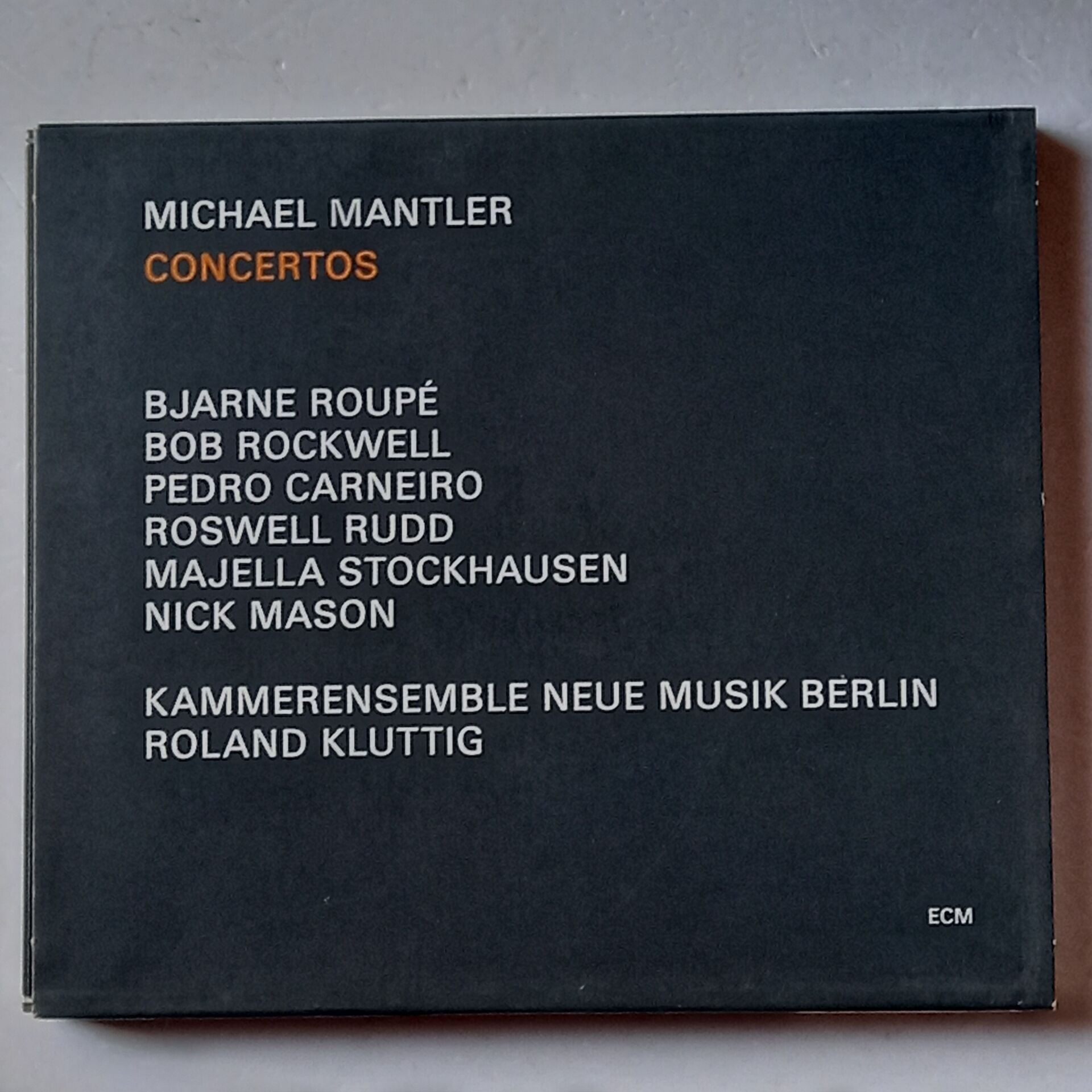 MICHAEL MANTLER – CONCERTOS (2008) - CD 2.EL