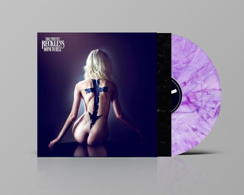 PRETTY RECKLESS - GOING TO HELL (2014) - LP 2025 WHITE AND PURPLE MARBLE SIFIR PLAK