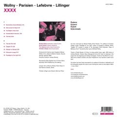 MICHAEL WOLLNY EMILE PARISIEN TIM LEFEBVRE CHRISTIAN LILLINGER - XXXX (2021) - LP ACT MUSIC 180GR SIFIR PLAK