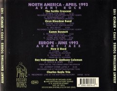 AVANT KNITTING / KNITTING FACTORY TOURS 1993 - VARIOUS ARTISTS FREE JAZZ EXPERIMENTAL (1993) - CD 2.EL
