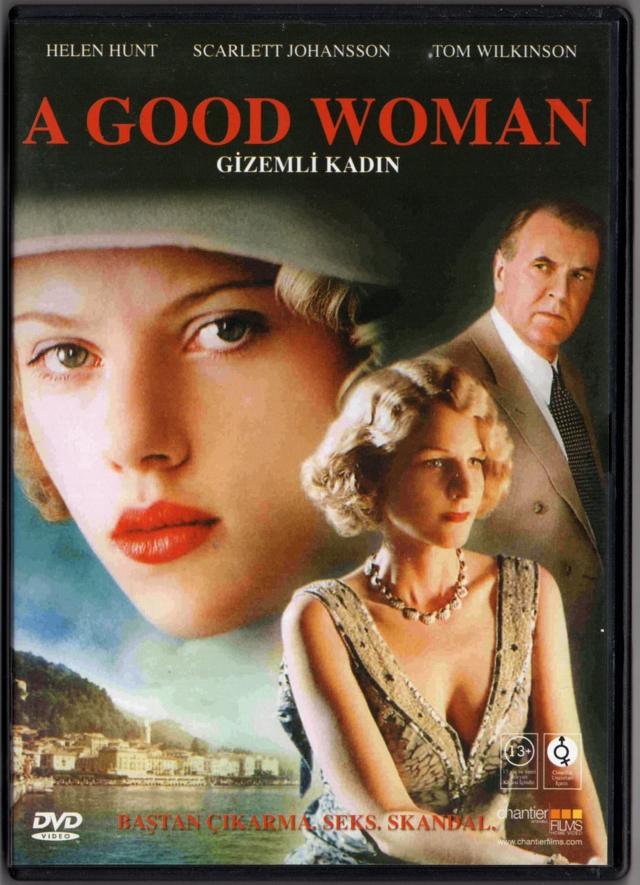 A GOOD WOMAN - GİZEMLİ KADIN - HELEN HUNT - SCARLETT JOHANNSON - TOM WILKINSON - DVD 2.EL