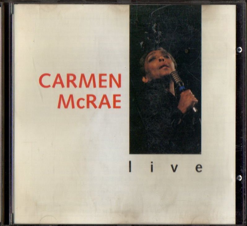 CARMEN MCRAE - LIVE (1988) - CD VOCAL JAZZ 2.EL