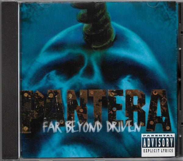 PANTERA - FAR BEYOND DRIVEN (1994) CD AMBALAJINDA SIFIR
